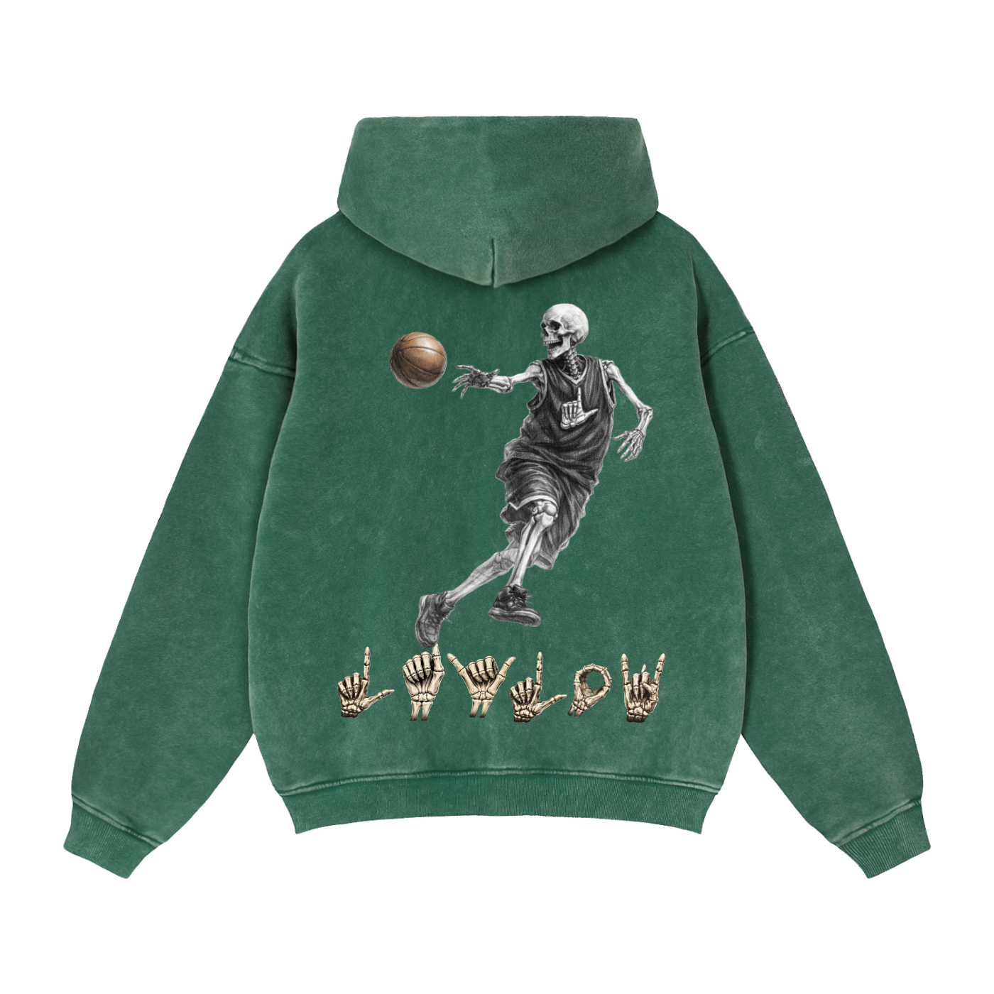 Zip-Through Boxy Fleece Hoodie