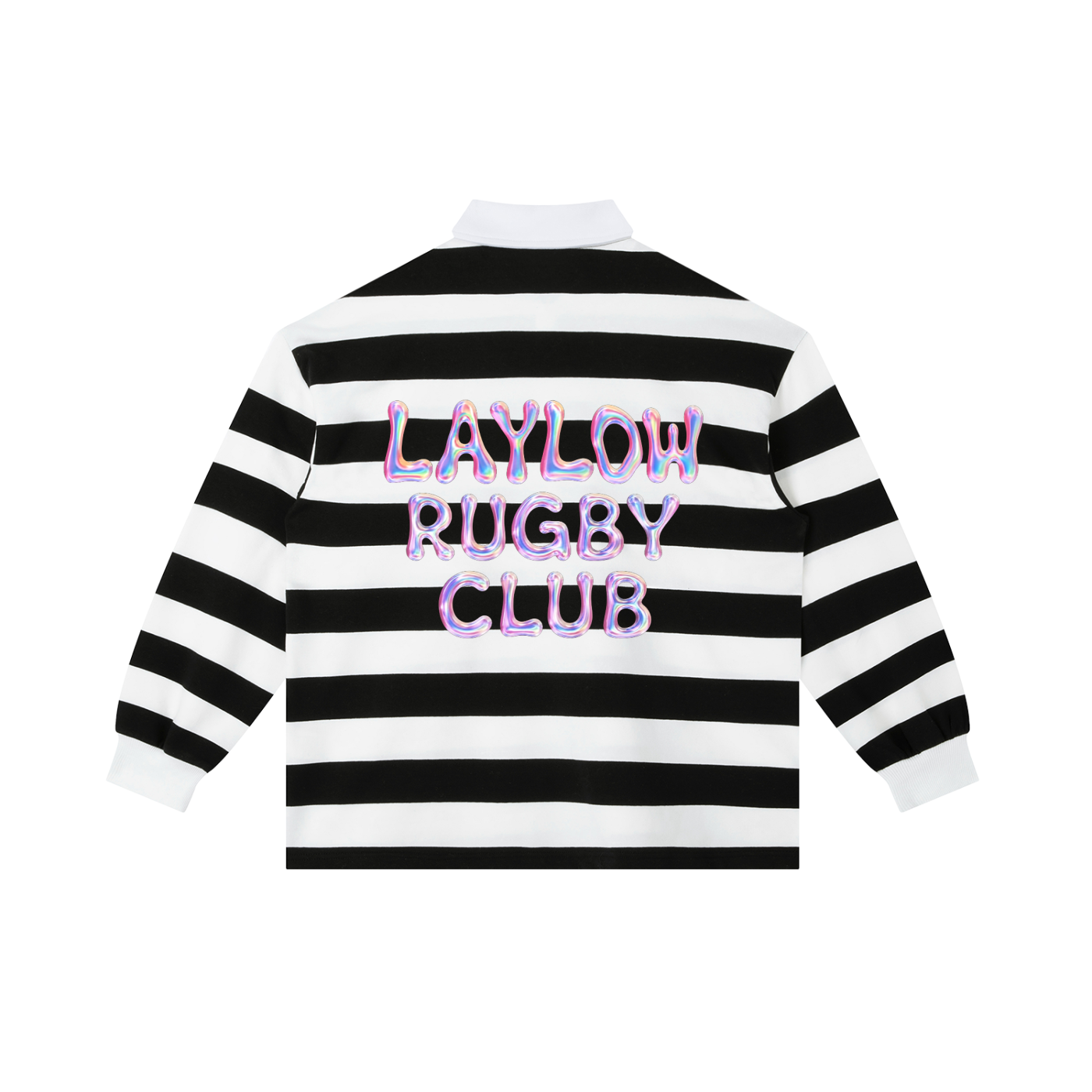 Color Block Stripe Polo Shirt