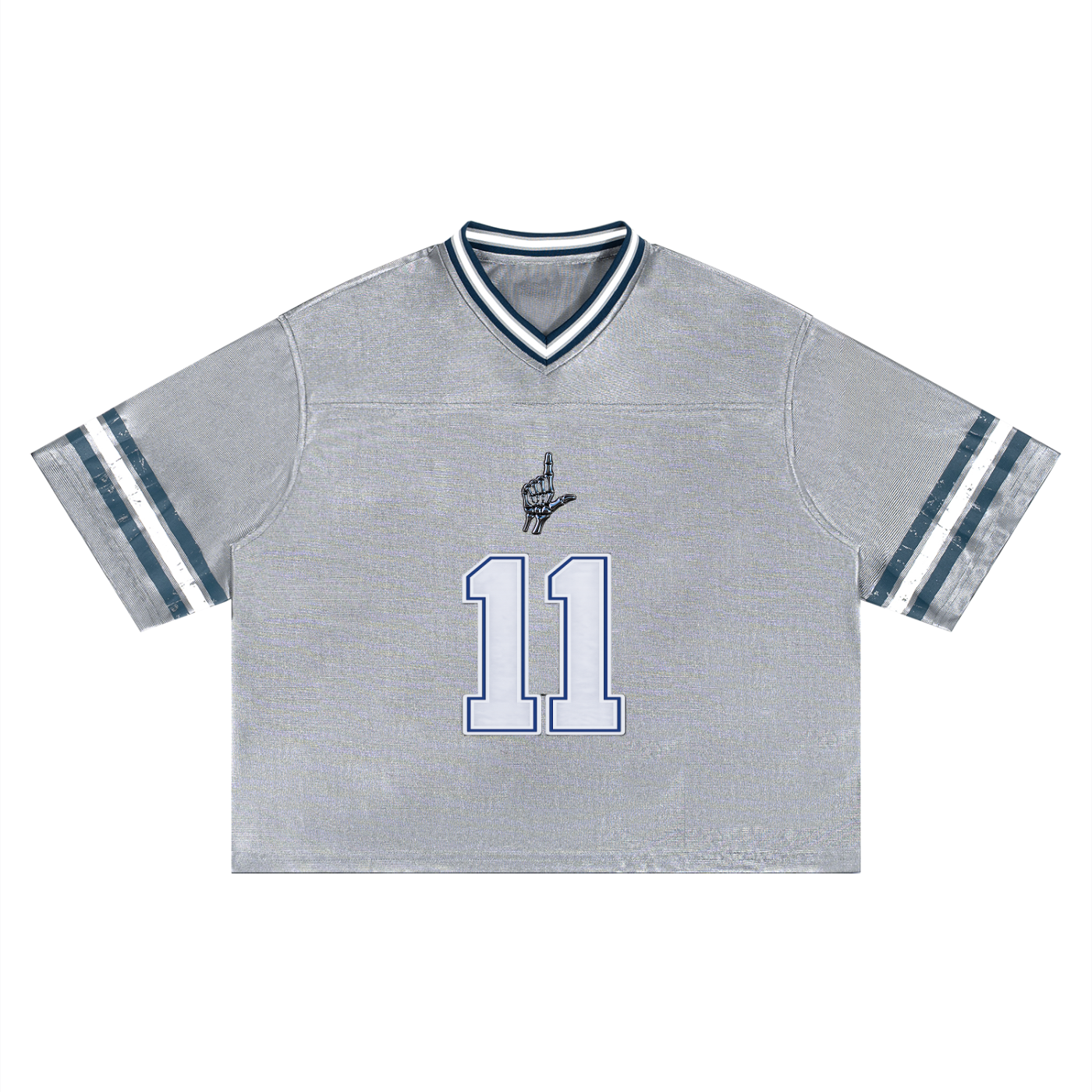 Unisex Boxy Striped Soccer Jersey
