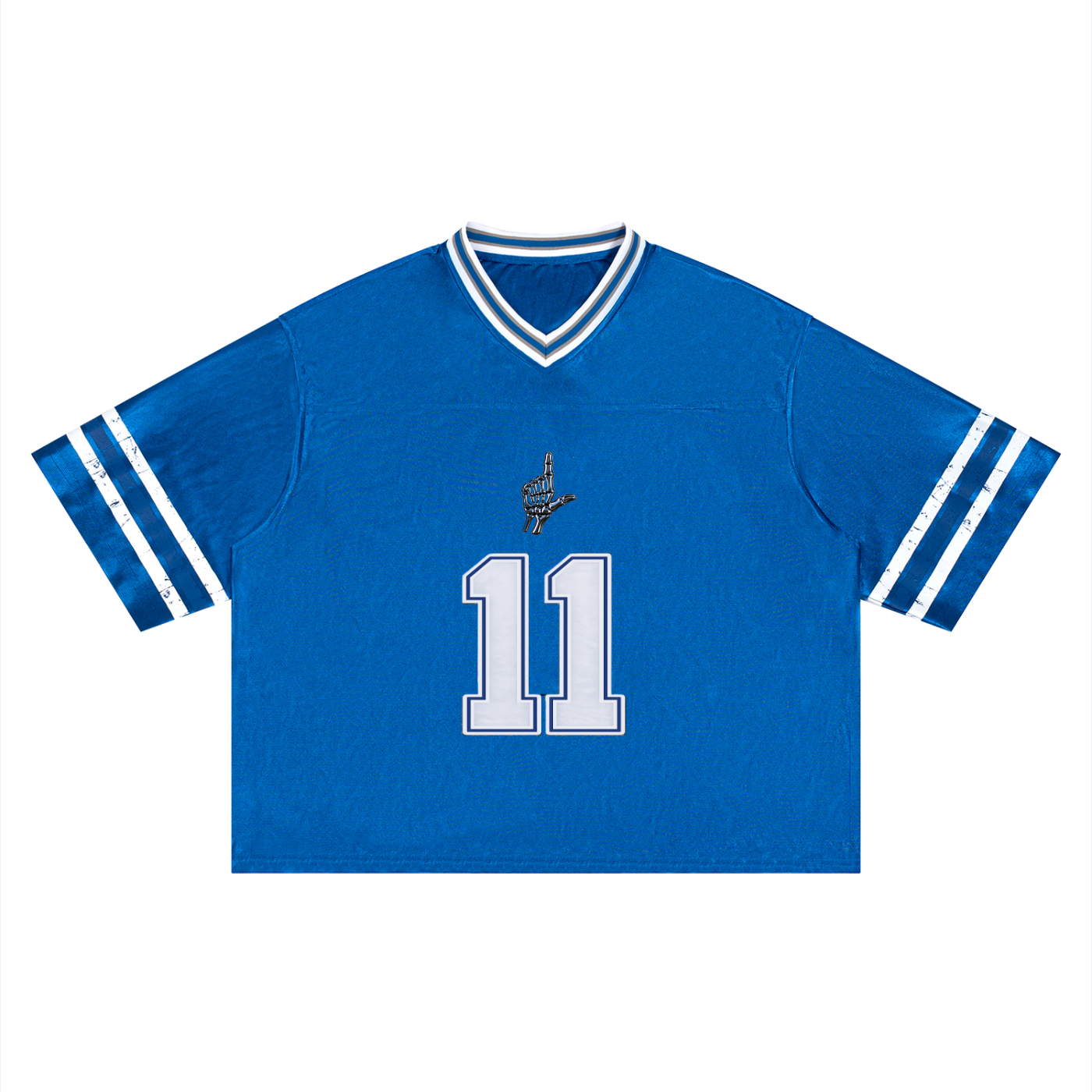 Unisex Boxy Striped Soccer Jersey
