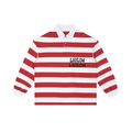Color Block Stripe Polo Shirt