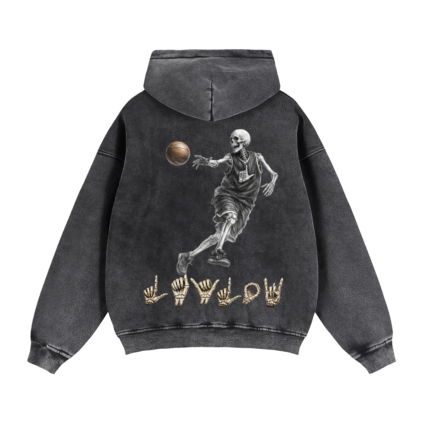 Zip-Through Boxy Fleece Hoodie