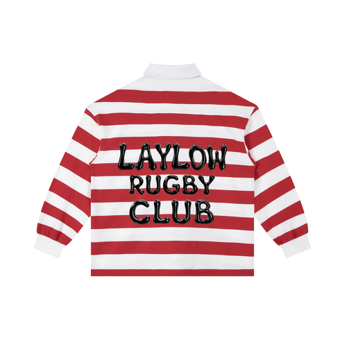 Color Block Stripe Polo Shirt