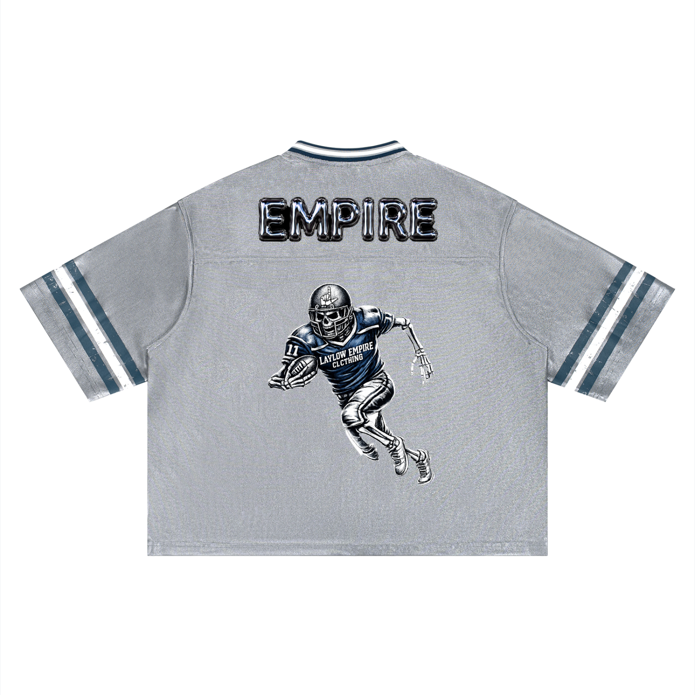 Unisex Boxy Striped Soccer Jersey