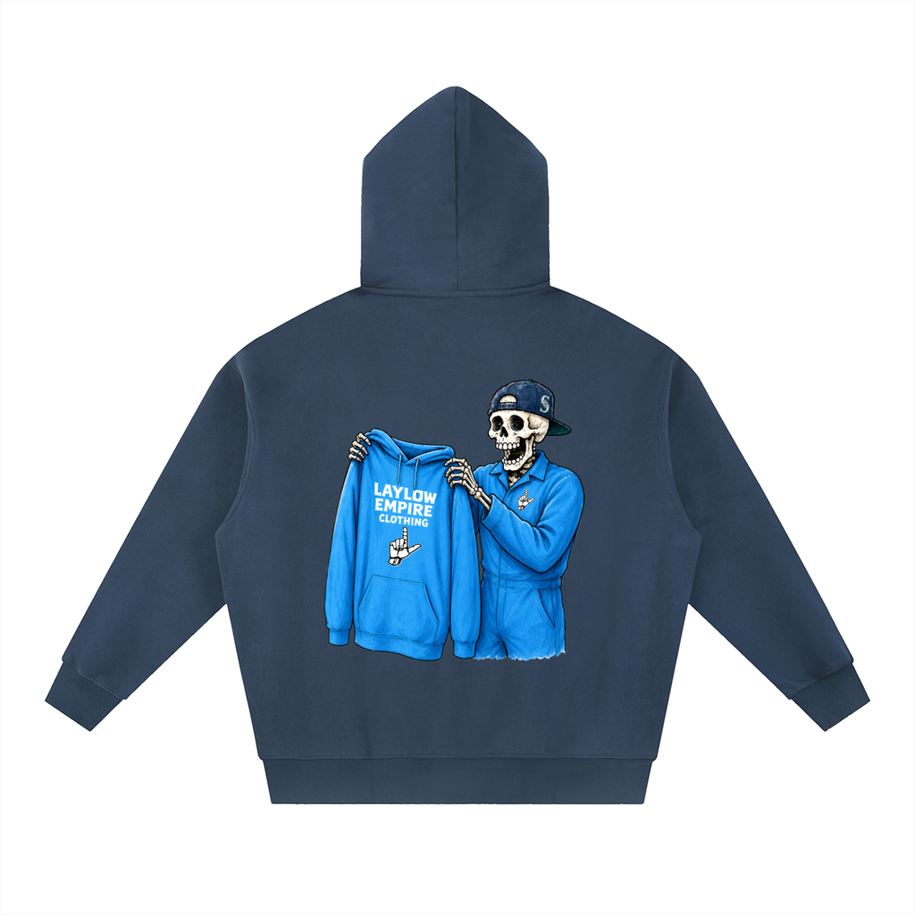 Essential Oversized Fleece Boxy Hoodie