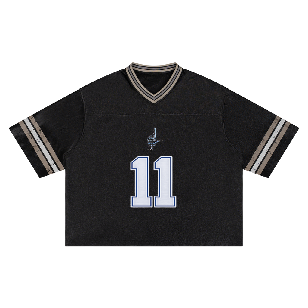 Unisex Boxy Striped Soccer Jersey