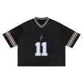 Unisex Boxy Striped Soccer Jersey